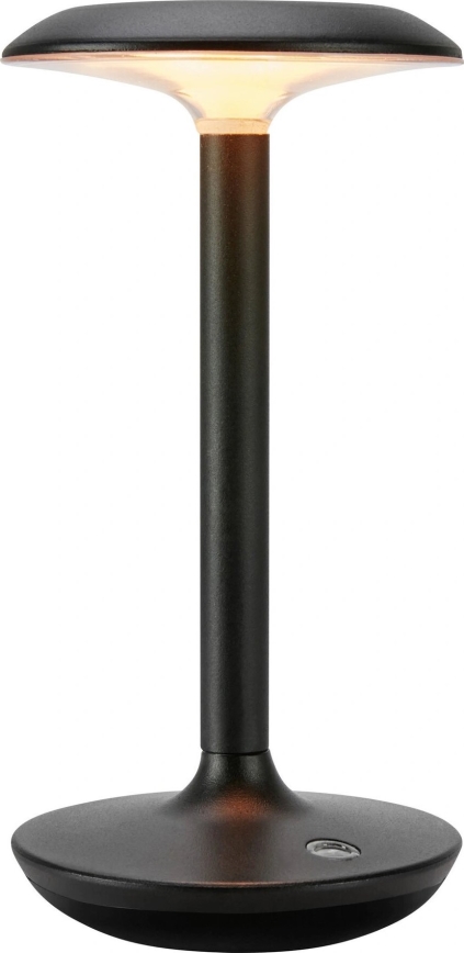 Markslöjd 108918 - Udendørs LED bordlampe dæmpbar og genopladelig PETIT LED/2W/1800 mAh 2200/2700/3000K IP44 sort