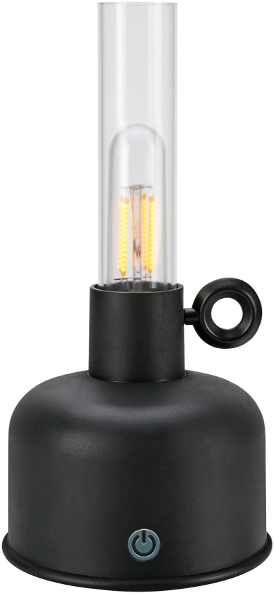 Markslöjd 108919 - Udendørs LED bordlampe dæmpbar og genopladelig ASTRID LED/2W/1200 mAh IP44 sort