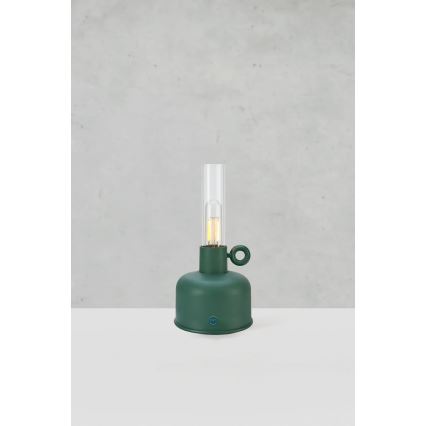 Markslöjd 108920 - Udendørs LED bordlampe dæmpbar og genopladelig ASTRID LED/2W/1200 mAh IP44 grøn