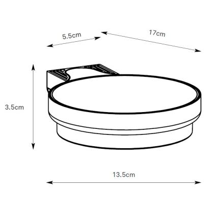 Markslöjd 108952 - LED-dæmpbar solcelle-væglampe FRAME LED/2W/3,7V 4000 mAh IP44 sort