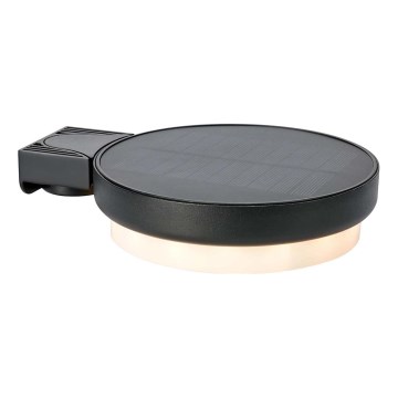 Markslöjd 108952 - LED-dæmpbar solcelle-væglampe FRAME LED/2W/3,7V 4000 mAh IP44 sort