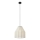 Markslöjd 108956 - Pendel på kabel AIKO 1xE27/60W/230V hør/sort