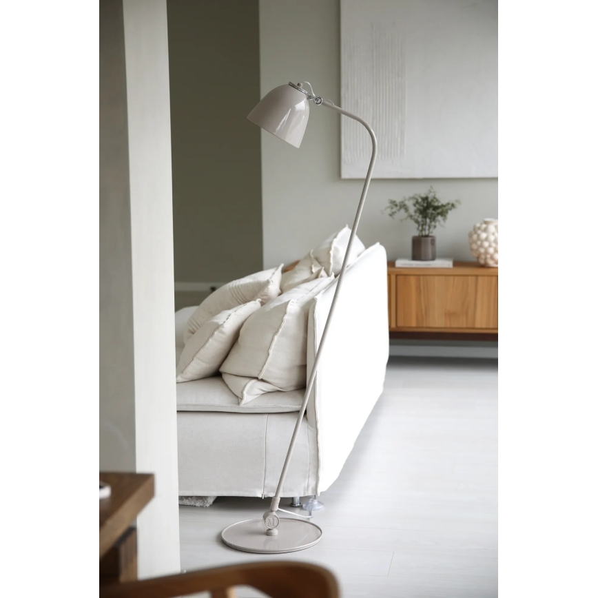 Markslöjd 108966 - Gulvlampe TILT 1xE27/60W/230V grå