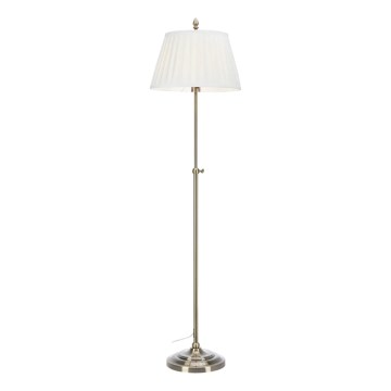 Markslöjd 108972 - Gulvlampe OXFORD 1xE14/40W/230V hvid/messing
