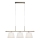 Markslöjd 108975 - Pendel på kabel OXFORD 3xE14/40W/230V messing/hvid