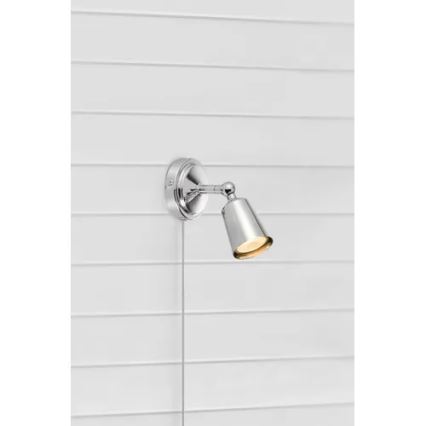 Markslöjd 108979 - Vægspot TINY 1xGU10/7W/230V, blank krom