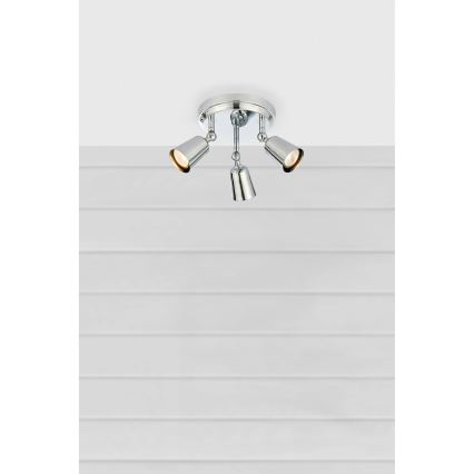 Markslöjd 108981 - Spotarmatur TINY 3xGU10/7W/230V blank krom