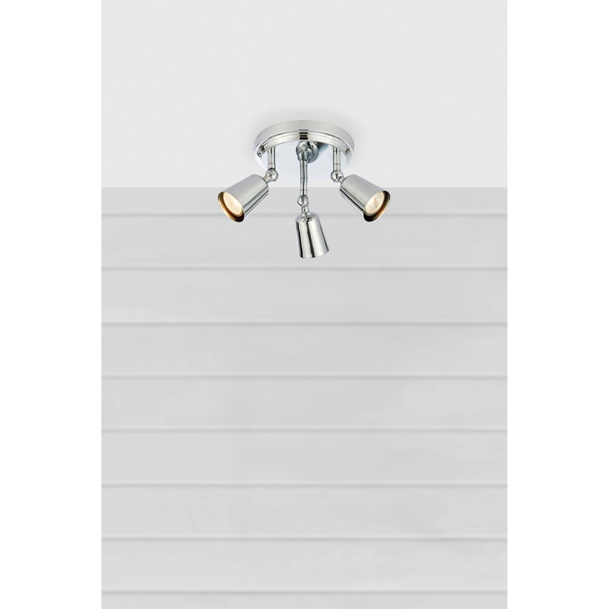 Markslöjd 108981 - Spotarmatur TINY 3xGU10/7W/230V blank krom