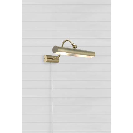 Markslöjd 108982 - Billedlampe CIGLIA 2xE14/40W/230V messing