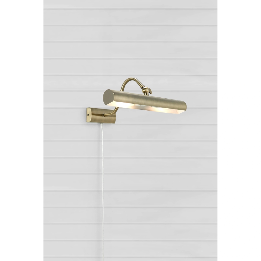 Markslöjd 108982 - Billedlampe CIGLIA 2xE14/40W/230V messing