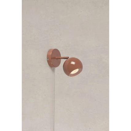 Markslöjd 108984 - Væghængt spotlampe POP 1xGU10/7W/230V brun