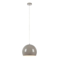 Markslöjd 108986 - Pendel på kabel POP 1xE27/40W/230V Ø 28 cm grå