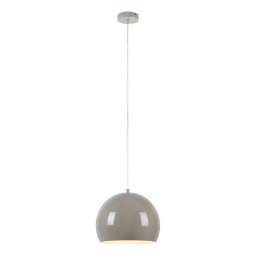 Markslöjd 108986 - Pendel på kabel POP 1xE27/40W/230V Ø 28 cm grå