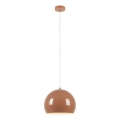 Markslöjd 108987 - POP pendel på ledning 1xE27/40W/230V Ø 28 cm brun