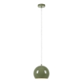 Markslöjd 108991 - Pendel på kabel POP 1xGU10/7W/230V Ø 20 cm grøn