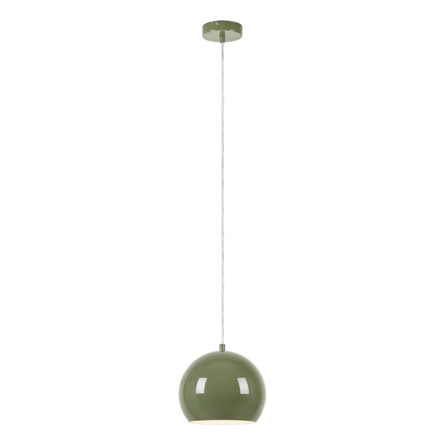 Markslöjd 108991 - Pendel på kabel POP 1xGU10/7W/230V Ø 20 cm grøn