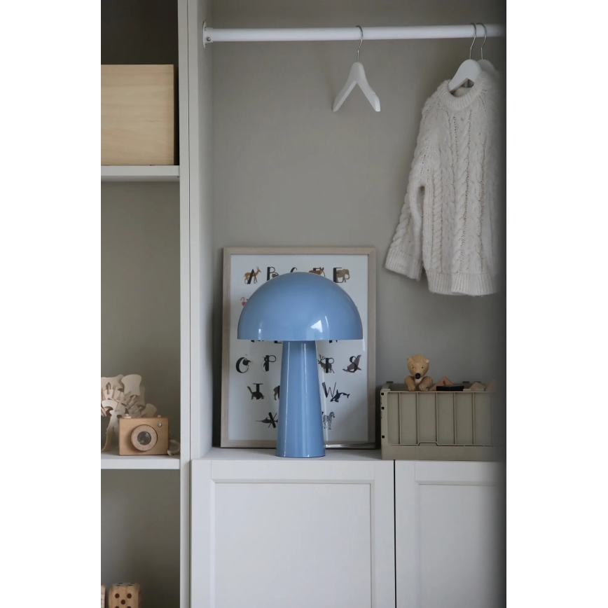 Markslöjd 108994 - Bordlampe MANTAR 1xE14/40W/230V blå