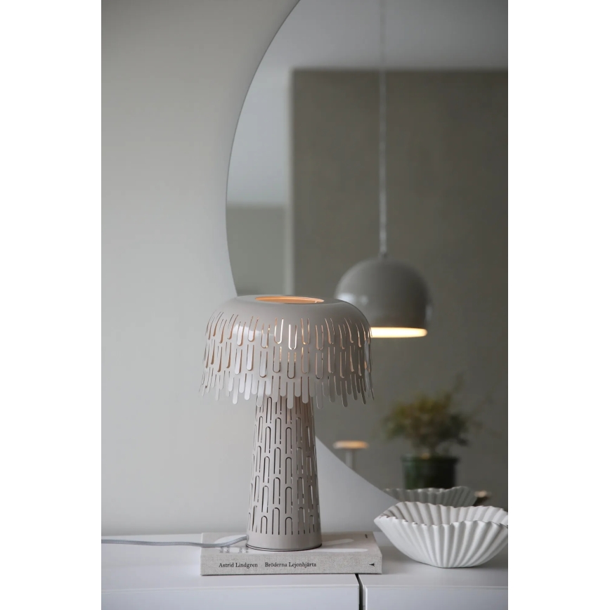 Markslöjd 109005 - Bordlampe VERBERA 1xE14/40W/230V grå