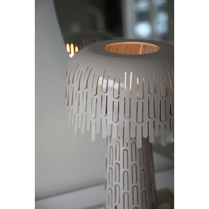 Markslöjd 109005 - Bordlampe VERBERA 1xE14/40W/230V grå