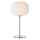 Markslöjd 109007 - Bordlampe SOBER 1xE27/40W/230V hvid/mat krom