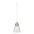 Markslöjd 109009 - Pendel med wireophæng BELLIS 1xE14/40W/230V mat krom