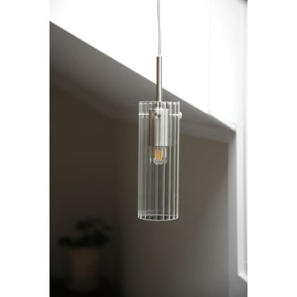 Markslöjd 109013 - Pendel på ledning TIBIA 1xE14/40W/230V klar/messing