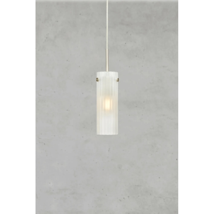 Markslöjd 109014 - Pendel på ledning TIBIA 1xE14/40W/230V messing