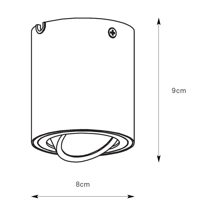 Markslöjd 109020 - Dæmpbar LED-spot DIRETTO LED/5W/230V CRI 90 hvid