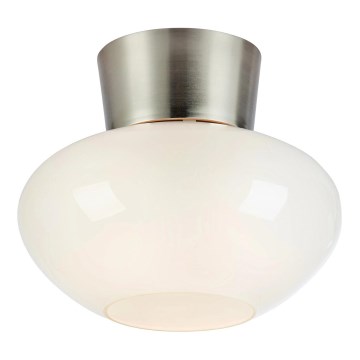 Markslöjd 109025 - Loftlampe MALAGA 1xE27/40W/230V Ø 25 cm, mat krom