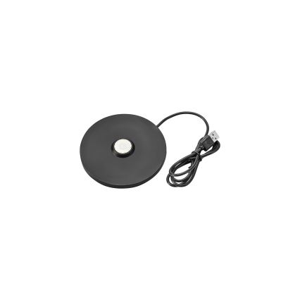 Markslöjd 109126 - LED dæmpbar genopladelig berøringsbetjent bordlampe ANNO 1xE14/2W/2000 mAh hvid/messing