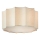 Markslöjd 109134 - Loftlampe OLEA 2xE27/11W/230V Ø 35 cm, hør