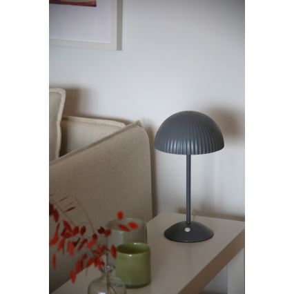 Markslöjd 109139 - Bordlampe ZIN 2xG9/20W/230V, grå