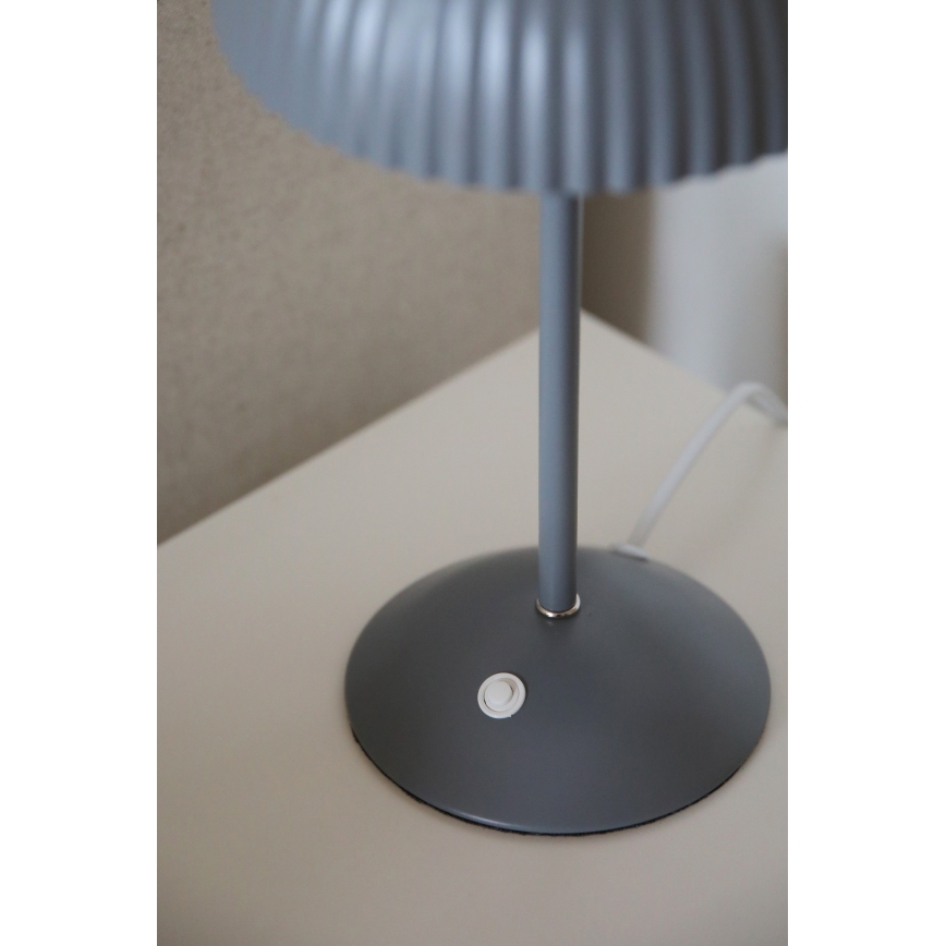 Markslöjd 109139 - Bordlampe ZIN 2xG9/20W/230V, grå