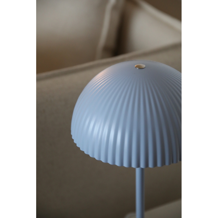 Markslöjd 109140 - Bordlampe ZIN 2xG9/20W/230V blå