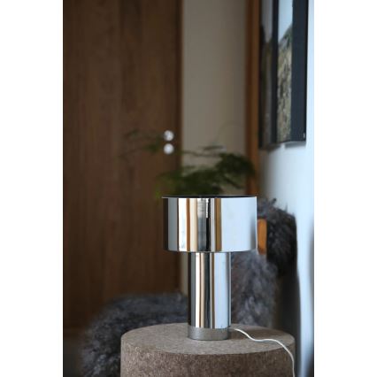 Markslöjd 109144 - Bordlampe CORIN 1xE27/60W/230V blank krom