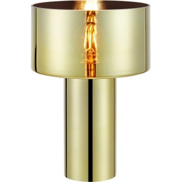 Markslöjd 109145 - Bordlampe CORIN 1xE27/60W/230V guldfarvet