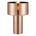Markslöjd 109146 - Bordlampe CORIN 1xE27/60W/230V rosaguld