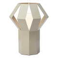 Markslöjd 109147 - Bordlampe OCTA 1xE27/60W/230V cremefarvet