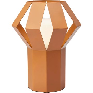 Markslöjd 109149 - Bordlampe OCTA 1xE27/60W/230V orange
