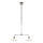 Markslöjd 109160 - Stangpendel VELA 2xE27/60W/230V hvid/messing