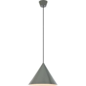 Markslöjd 109162 - Pendel på ledning TIP 1xE27/60W/230V grå
