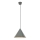 Markslöjd 109162 - Pendel på ledning TIP 1xE27/60W/230V Ø 37,5 cm grå
