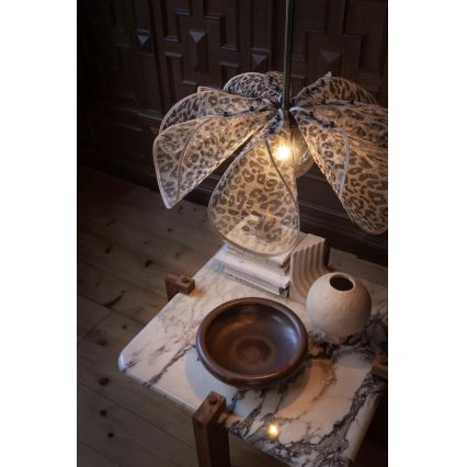 Markslöjd 109169 - Pendel på kabel STYRKA 1xE27/40W/230V Ø 63 cm beige