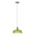 Markslöjd 109177 - Pendel på ledning KURAGE 1xE27/40W/230V messing/røget grøn