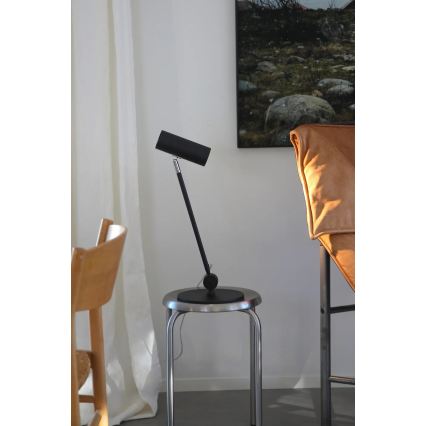 Markslöjd 109183 - Dæmpbar LED-bordlampe ARLO LED/4,9W/230V sort