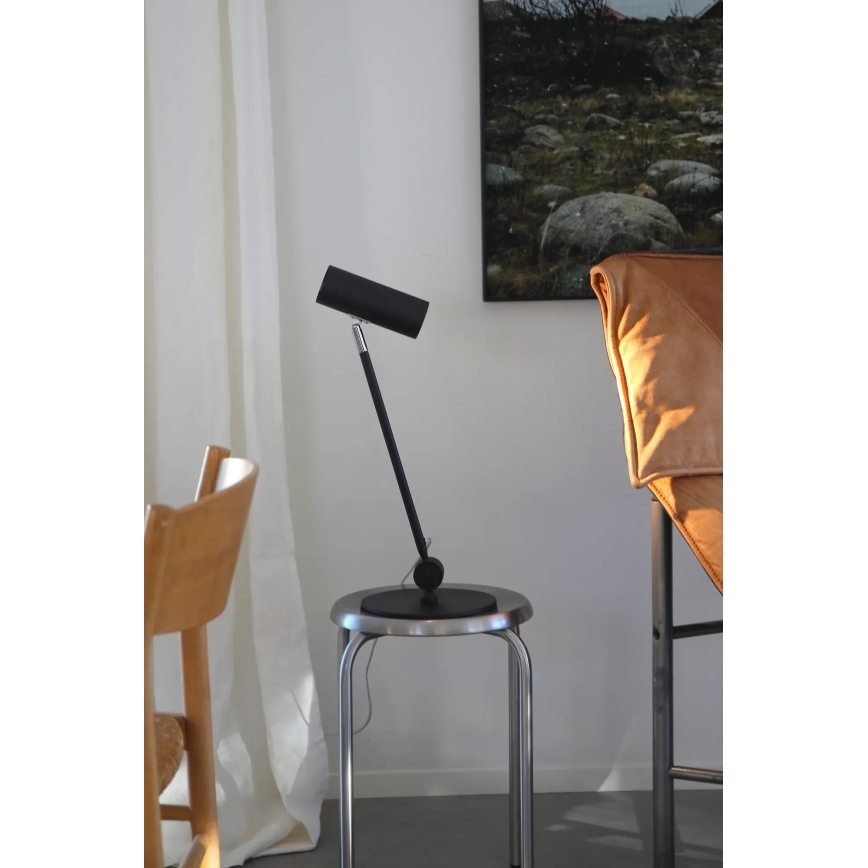 Markslöjd 109183 - Dæmpbar LED-bordlampe ARLO LED/4,9W/230V sort