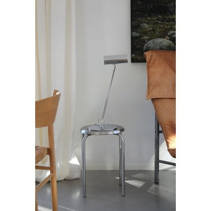 Markslöjd 109184 - LED Dæmpbar bordlampe ARLO LED/4,9W/230V blank krom