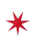 Markslöjd 700120 - Juledekoration ARATORP 1xE14/25W/230V Ø 75 cm rød