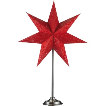 Markslöjd 700123 - Juledekoration ARATORP 1xE14/25W/230V rød