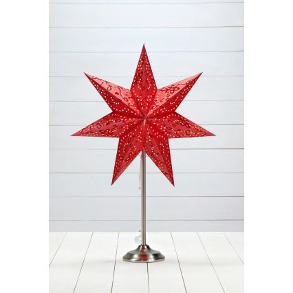 Markslöjd 700123 - Juledekoration ARATORP 1xE14/25W/230V rød
